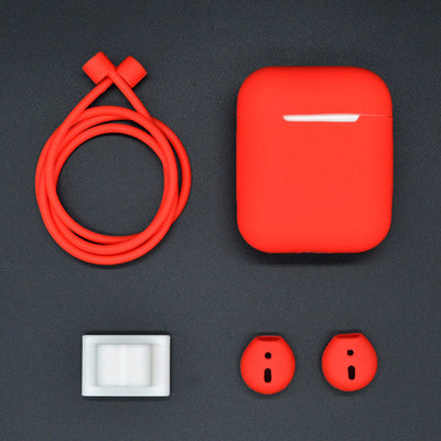 Airpod 1 Airpod 2 Protection Bags 4 in 1 Silicone Case Set